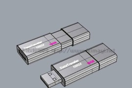 U盘01素材-3D模型下载