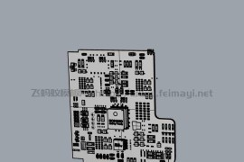电路版模型素材-3D模型下载 