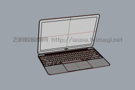 macbook笔记本电脑.zip-3D模型素材下载