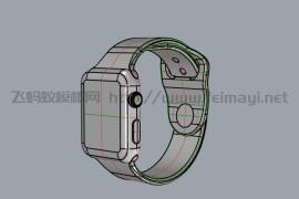 Apple Watch Sport 模型素材下载