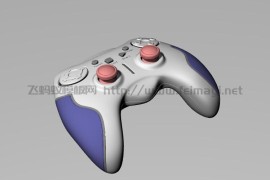 游戏手柄设计外观模型素材-3D模型下载