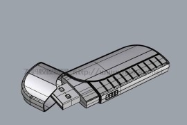 U盘06素材-3D模型下载