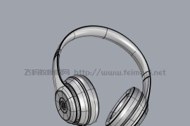 Beats 耳机模型素材下载